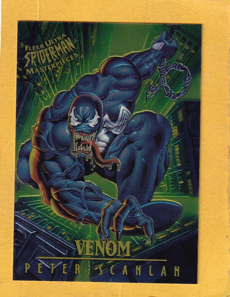 1995 Fleer Ultra Spider-Man Premiere Masterpieces #9 Venom Peter