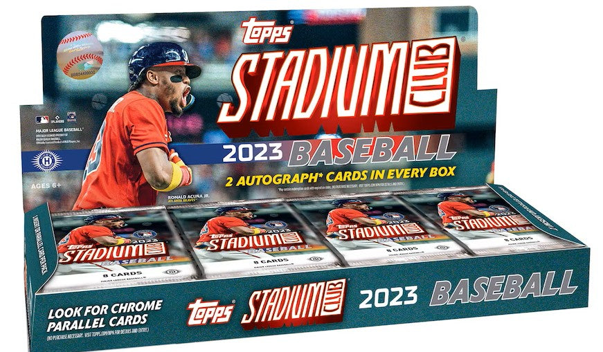 2023 Topps Stadium Club Baseball Hobby Box – Lefty's Sports