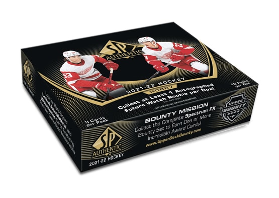 Upper Deck 2021-22 SP Authentic Hockey Hobby Box