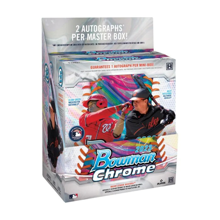 2023 Bowman Chrome Baseball Hobby Box – Columbia Hobby - Sports Card Boxes  - Toploaders - Card Savers