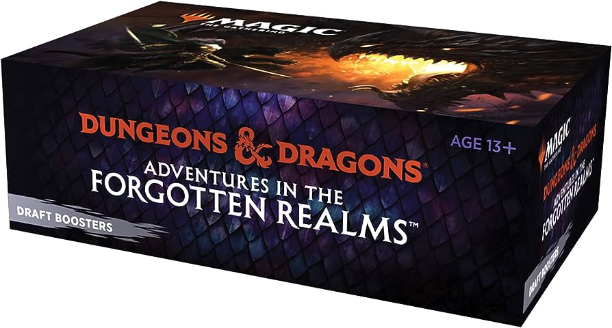 Magic the Gathering Dungeons & Dragons Adventures in the Forgotten Realms Draft Booster Box