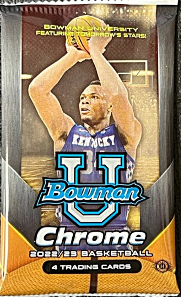 2022-23 Bowman Chrome U Basketball Blaster Pack