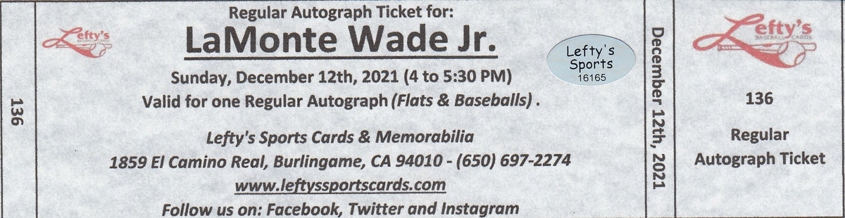 LaMonte Wade Jr. San Francisco Giants Autographed 8x10 Photo
