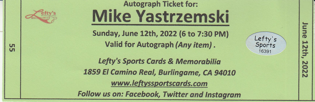 Mike Yastrzemski San Francisco Giants Autographed 8 x 10 Horizontal  Hitting Photograph