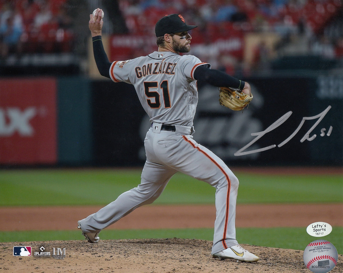 Luis Gonzalez San Francisco Giants Autographed 8x10 Photo (Horizontal, –  Lefty's Sports