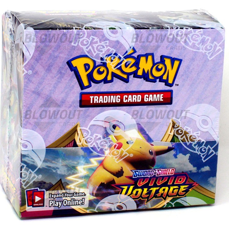 vivid voltage booster box price Pokmon TCG: Sword & Shield-Vivid Pack, Coin & Grookey Promo Card Shield Vivid Voltage. Booster Box Pokemon Cheapest Pokemon