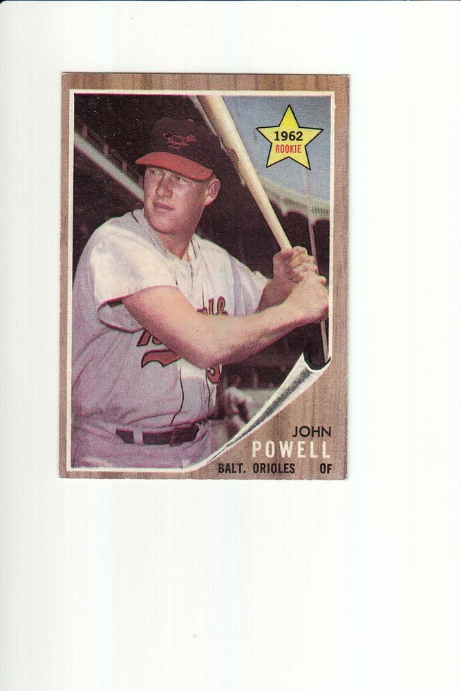 1962 Topps #99 Boog Powell RC EX+ Excellent+ Baltimore Orioles #3434 Image 1