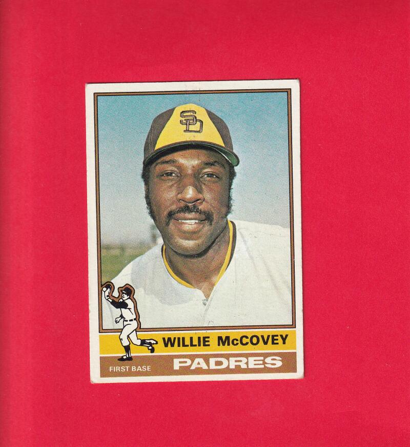 1976 Topps #520 Willie McCovey EX Excellent San Diego Padres #15580 Image 1