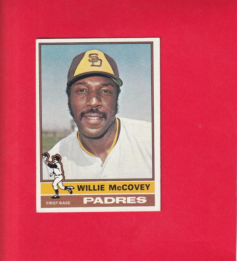 1976 Topps #520 Willie McCovey EX+ Excellent+ San Diego Padres #16151 Image 1