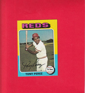 1975 Topps Mini #560 Tony Perez EX/NM Cincinnati Reds #17240 Image 1