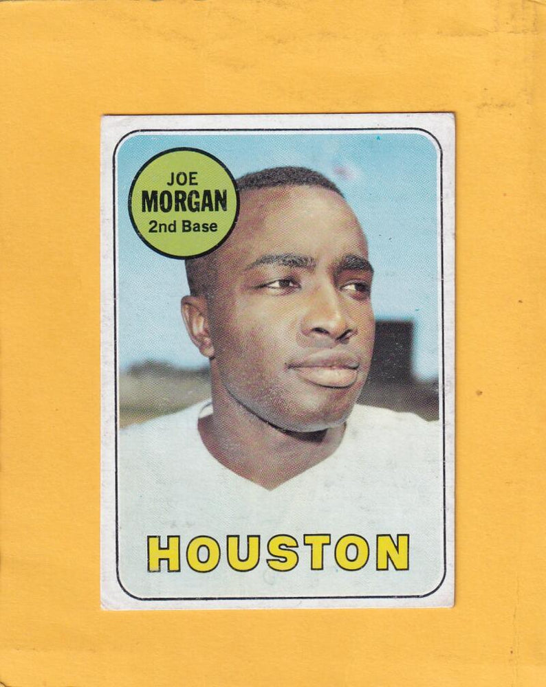 1969 Topps #35 Joe Morgan VG+ Very Good+ Houston Astros #19411 Image 1