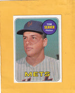 1969 Topps #480 Tom Seaver EX+ Excellent+ New York Mets #19420 Image 1