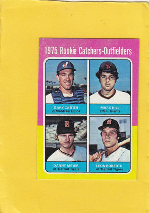 1975 Topps Mini #620 Carter/Hill/Meyer/Roberts EX+ Excellent+ RC #22601 Image 1