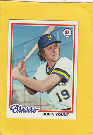 1978 Topps #173 Robin Yount EX+ Excellent+ Milwaukee Brewers #23075 Image 1