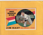 1960 Topps #136 Jim Kaat RC VG/EX Very Good/Excellent Washington Senators #24012 Image 1