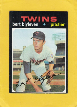 1971 Topps #26 Bert Blyleven VG/EX RC Rookie Minnesota Twins #24209 Image 1