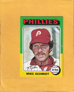 1975 Topps Mini #70 Mike Schmidt VG-EX Philadelphia Phillies #26094 Image 1