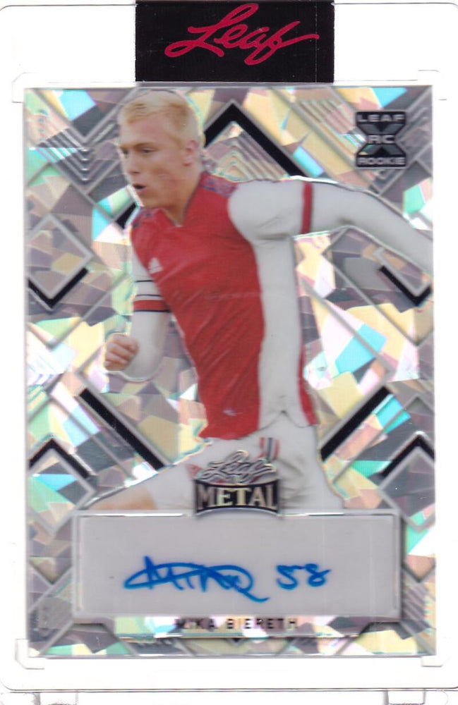 2022 Leaf Metal Silver #BA-MB1 Mika Biereth NM-MT+ RC Rookie Auto 19/24  Image 1