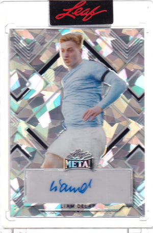 2022 Leaf Metal Silver #BA-LD2 Liam Delop NM-MT+ Auto 31/35  Image 1