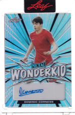 2022 Leaf Metal Wonderkid Silver #WK-DC1 Dominic Corness NM-MT+ Auto 30/40  Image 1