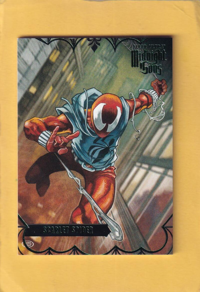 2023 Fleer Ultra Midnight Sons Green #80 Scarlet Spider NM-MT Image 1