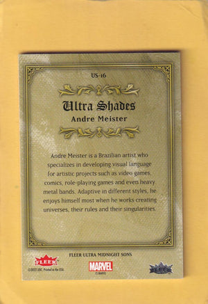 2023 Fleer Ultra Midnight Sons Shades #US-16 Dracula Andre Meister NM-MT+ Image 2