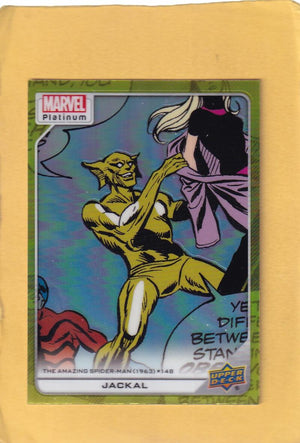 2024 Upper Deck Marvel Platinum Yellow Rainbow #131 Jackal NM-MT+  Image 1