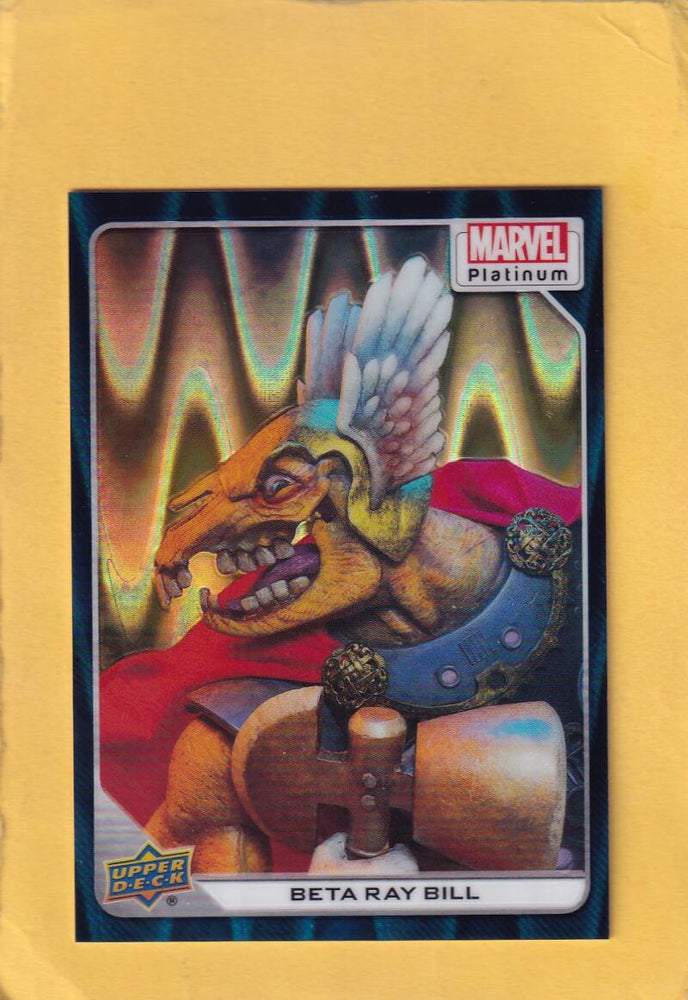 2024 Upper Deck Marvel Platinum Teal Wave #1 Beta Ray Bill NM-MT+ 474/799  Image 1