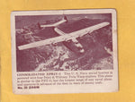 1941 Gum Inc. Zoom Airplanes Pictures Series 1 R177-1 #35 Consolidated XPB2Y-1 G Good #29876 Image 1