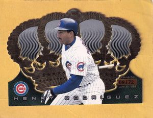 1999 Pacific Crown Royale Opening Day #29 Henry Rodriguez NM-MT 9/72 Chicago Cubs Image 1