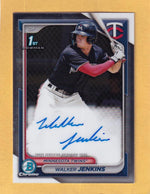 2024 Bowman Chrome Prospect Autograph #CPA-WJ Walker Jenkins NM-MT+ Auto Minnesota Twins Image 1