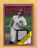 2023 Topps 1988 Baseball Series 2 Relics Gold #88R-GS Giancarlo Stanton NM-MT+ MEM 6/50 New York Yankees Image 1
