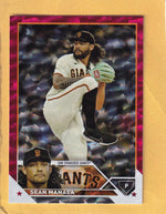 2023 Topps Red Foil #429 Sean Manaea NM-MT+ 103/199 San Francisco Giants Image 1