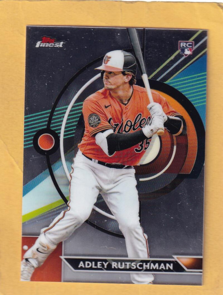 2023 Topps Finest #22 Adley Rutschman NM-MT+ RC Rookie Baltimore Orioles Image 1