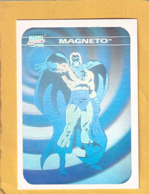 1990 Impel Marvel Universe Holograms #MH2 Magneto NM-MT+ Image 1