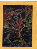 1995 Fleer Ultra Spider-Man Premiere Masterpieces #2 Carnage Nelson NM-MT+  Image 1