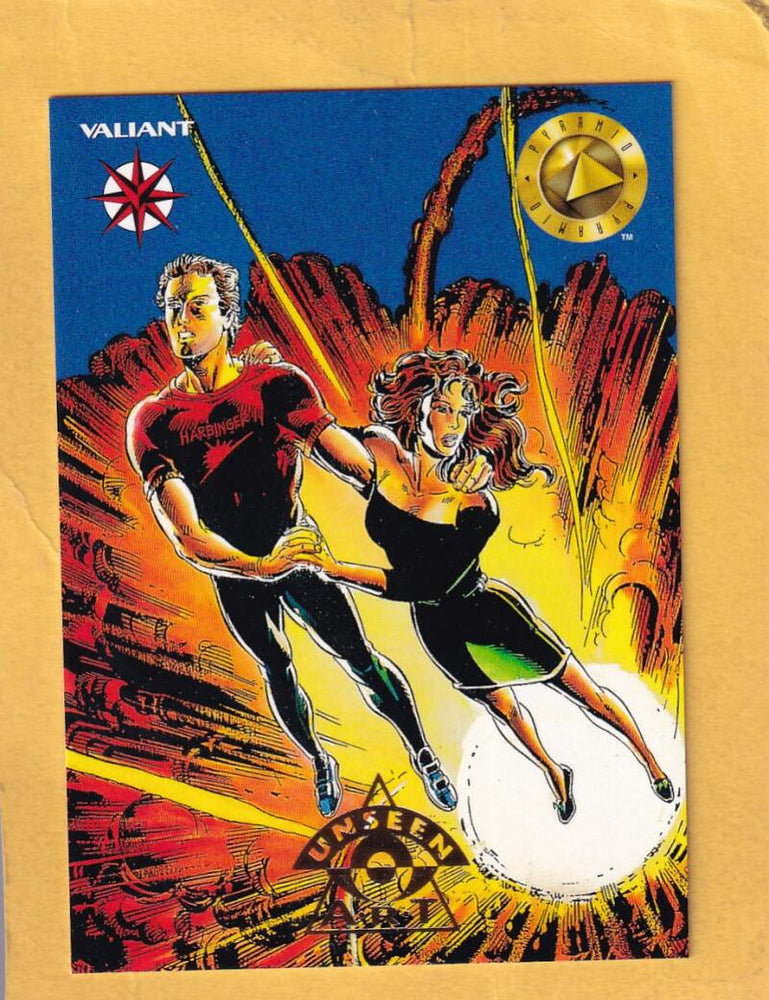 1993 Upper Deck Valiant Era Foil Art #U4 Pete and Kris NM Near Mint  Image 1