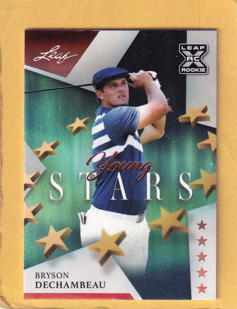 2021 Leaf Young Stars #23 Bryson DeChambeau XRC NM-MT+ RC Rookie Image 1