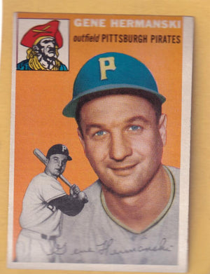 1954 Topps #228 Gene Hermanski EX+ Excellent+ Pittsburgh Pirates #30315 Image 1