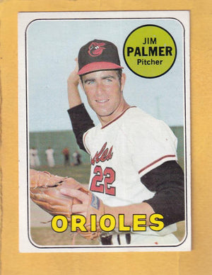 1969 Topps #573 Jim Palmer EX Excellent Baltimore Orioles #30326 Image 1