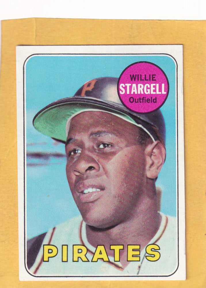 1969 Topps #545 Willie Stargell EX+ Excellent+ Pittsburgh Pirates #30327 Image 1