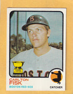 1973 Topps #193 Carlton Fisk VG/EX Very Good/Excellent Boston Red Sox #30331 Image 1