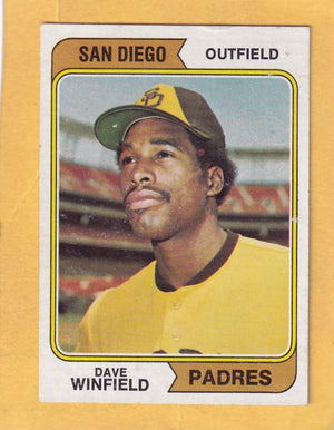 1974 Topps #456 Dave Winfield EX Excellent RC Rookie San Diego Padres #30334 Image 1