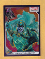 2024 Upper Deck Marvel Platinum Purple Rainbow #27 Ronan The Accuser NM-MT+  Image 1