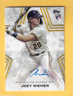 2023 Topps Update Series Baseball Stars Autographs #BSA-JWI Joey Wiemer NM-MT+ Auto Milwaukee Brewers Image 1