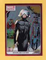 2024 Upper Deck Marvel Platinum Red Rainbow #163 Charles Xavier NM-MT+  Image 1