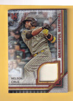 2023 Topps Museum Collection Meaningful Materials Relics Copper #MMR-NC Nelson Cruz NM-MT+ MEM 9/35 San Diego Padres Image 1