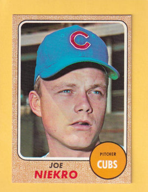 1968 Topps #475 Joe Niekro NM Near Mint Chicago Cubs #30490 Image 1