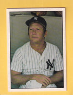 1975 SSPC Samples #NNO Mickey Mantle NM Near Mint New York Yankees #30495 Image 1