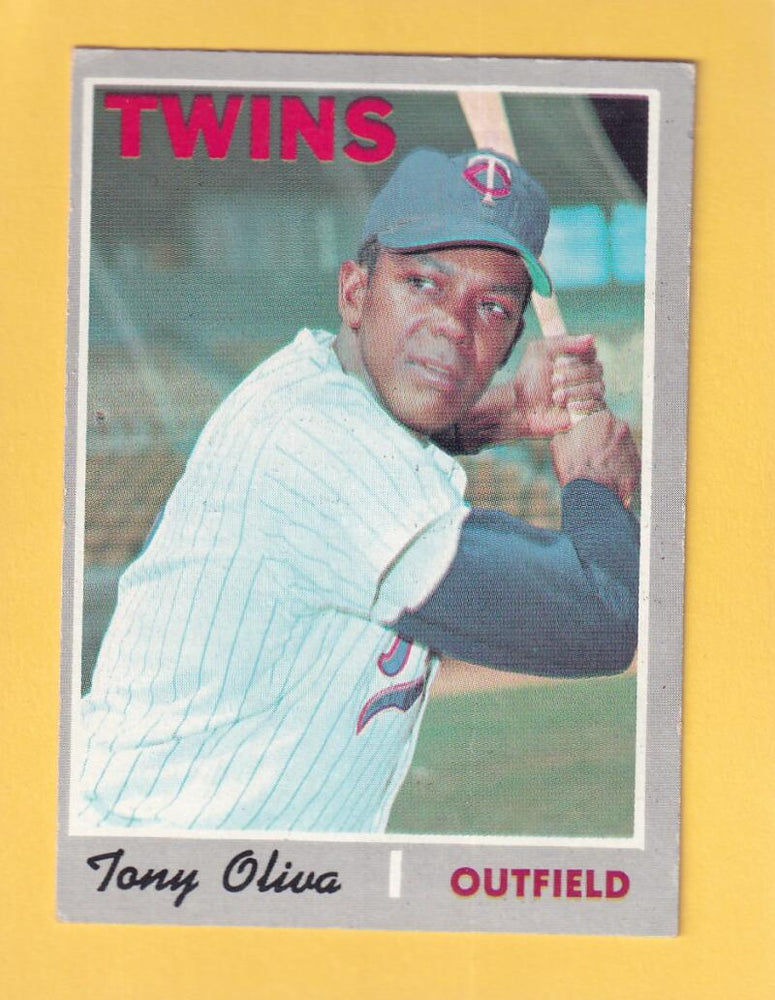 1970 Topps #510 Tony Oliva VG/EX Very Good/Excellent Minnesota Twins #30498 Image 1